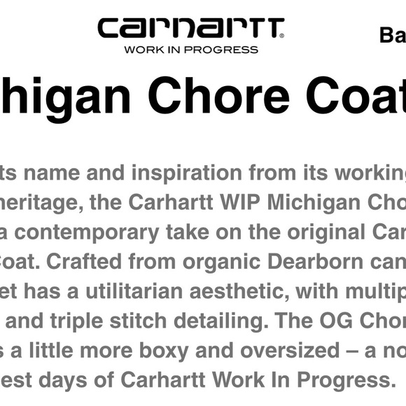 Carhartt WIP Brown Military Michigan Jacket - Picture 10 of 13